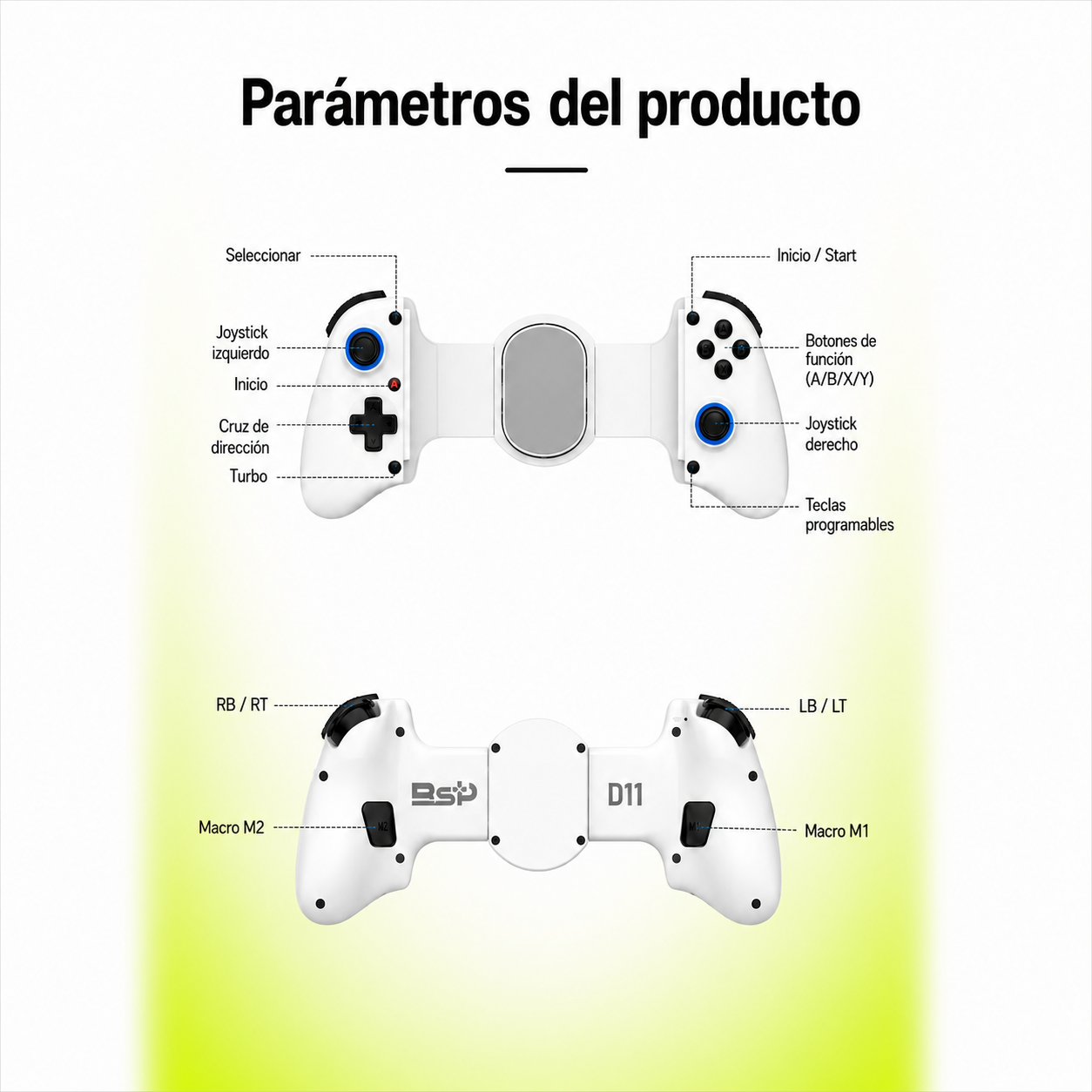 Mando Gaming Multiplataforma.